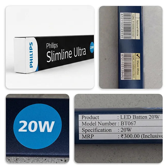 Philips Slimline Ultra LED Tube Light, 20W