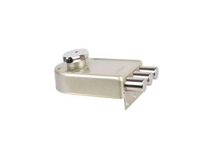 Europa Main Door Lock Antique Brass/Nickel Steel