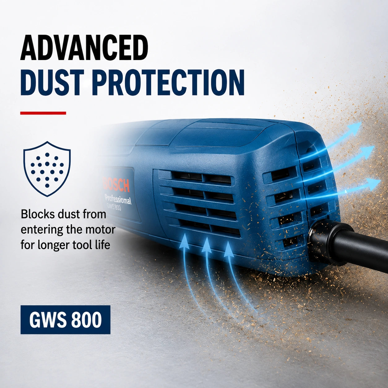 Bosch Professional GWS Corded Angle Grinder, 100mm (4") Disc
