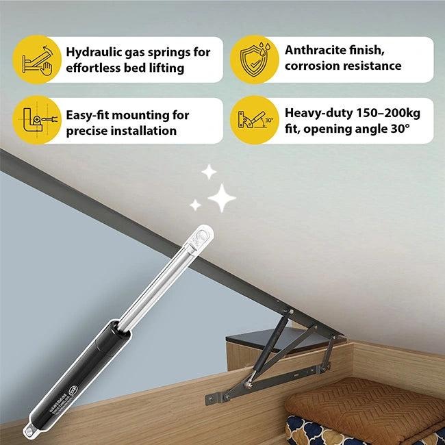 Ebco Pro Lift Bed Hydraulic Gas Pump, Heavy Duty, Set | HomeRun, Bangalore