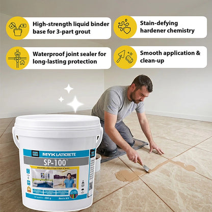 MYK Laticrete SP-100 Epoxy Tile Grout, Resin + Hardener Bucket (Part A & Part B) | HomeRun, Bangalore