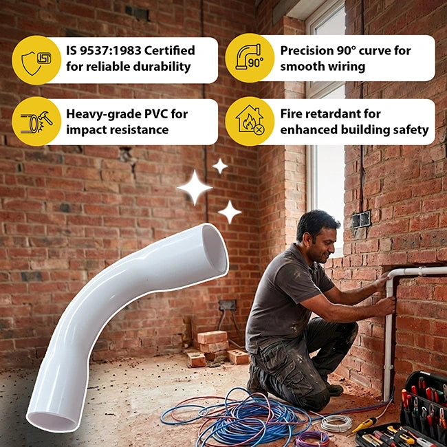 VIP Electrical Conduit Bend, HMS Heavy Grade | HomeRun, Bangalore