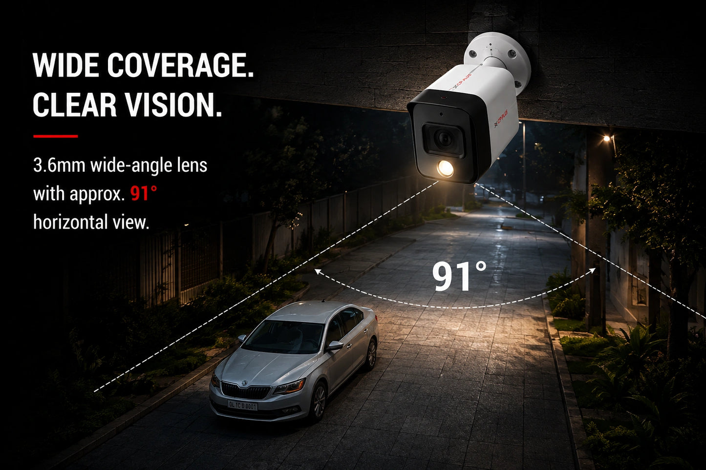 CP Plus 6MP IP Bullet Hybrid Camera - CP-UNC-TA61L3C-LQ