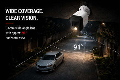 CP Plus 6MP IP Bullet Hybrid Camera - CP-UNC-TA61L3C-LQ