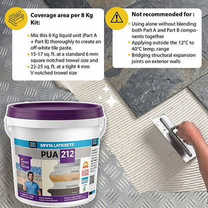 MYK Laticrete PUA 212 Modified PU Adhesive | HomeRun, Bangalore