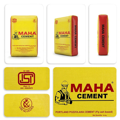 Maha PPC Cement, 50 Kg Bag | HomeRun, Bangalore