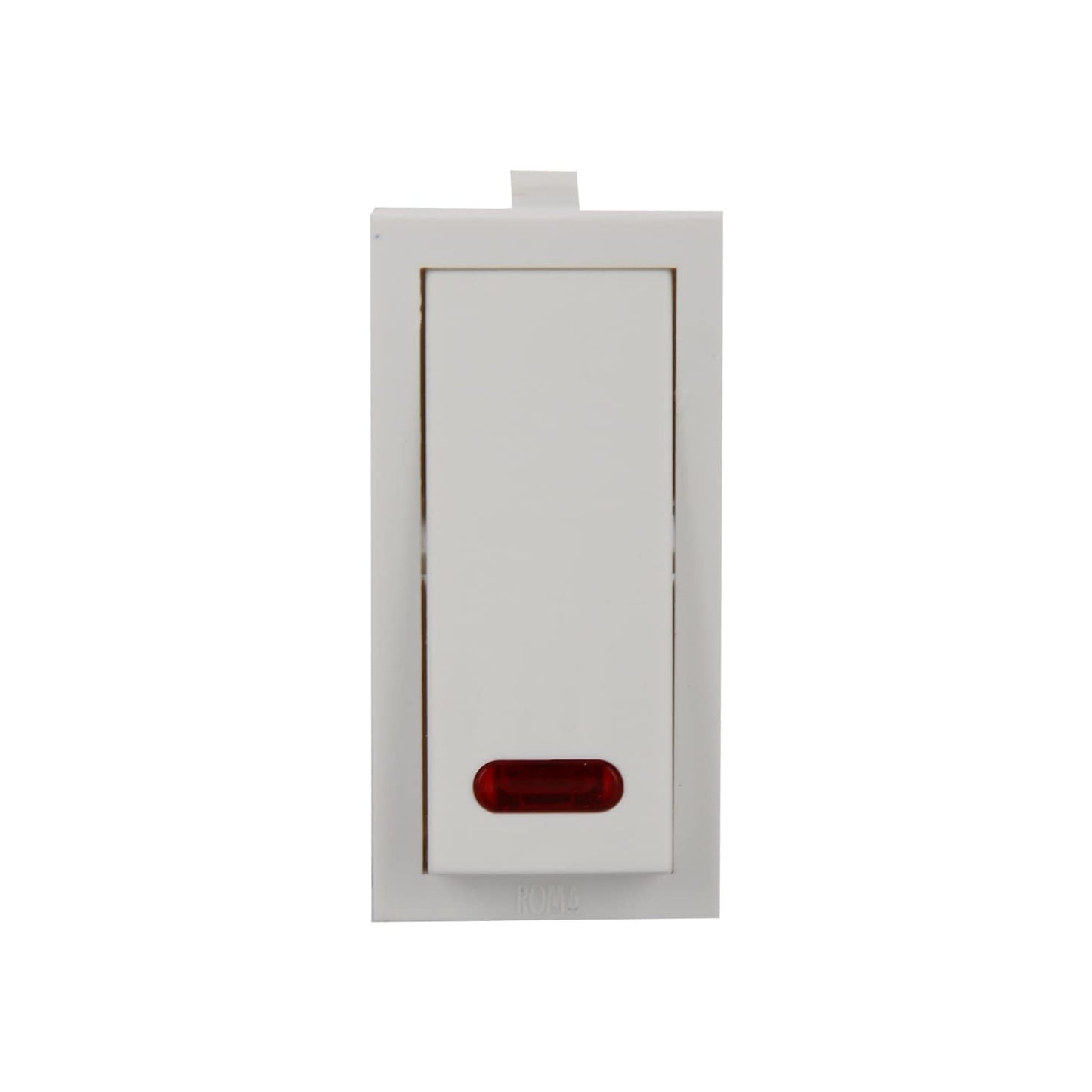 Anchor Roma Switch, 20A, 1 Module, 1 Way, White