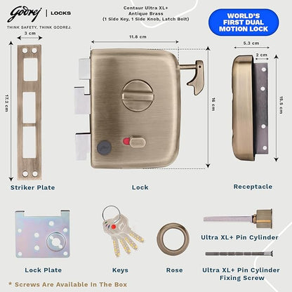 Godrej Centaur Ultra+ 1CK Latchbolt