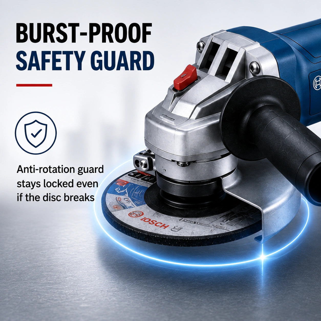 Bosch Professional GWS Corded Angle Grinder, 100mm (4") Disc