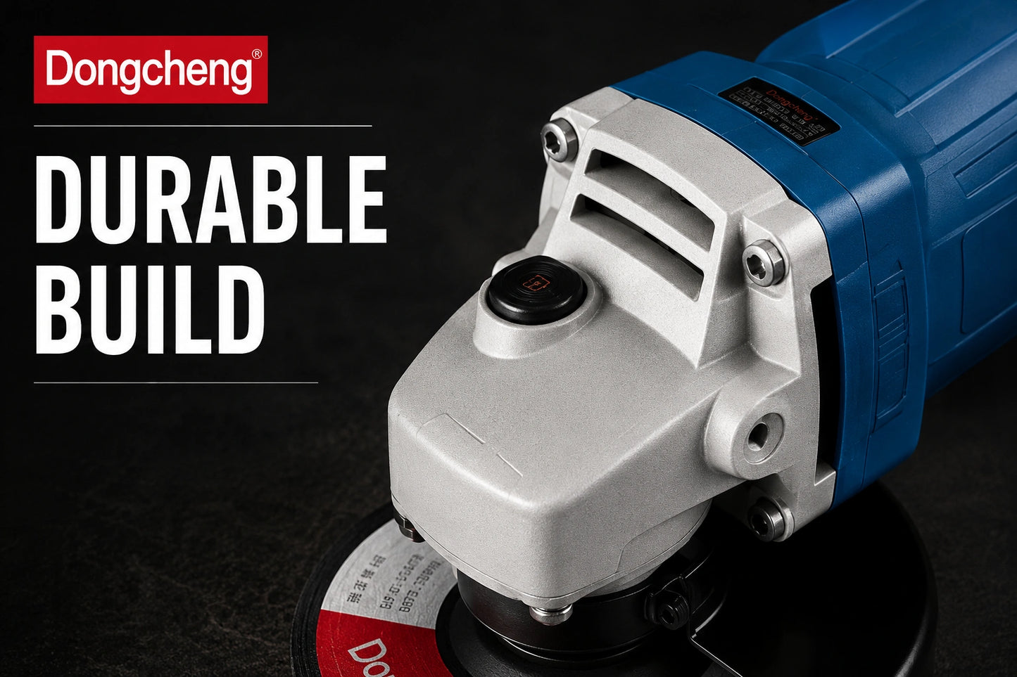 Dongcheng 100mm (4") Angle Grinder, 13000 RPM
