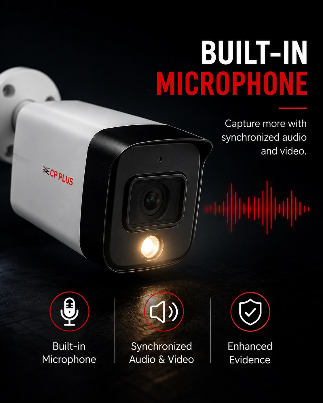 CP Plus 6MP IP Bullet Hybrid Camera - CP-UNC-TA61L3C-LQ