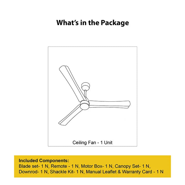 Atomberg Renesa Halo Smart 1200mm BLDC Ceiling Fan with IoT & Remote I Homerun, Bangalore