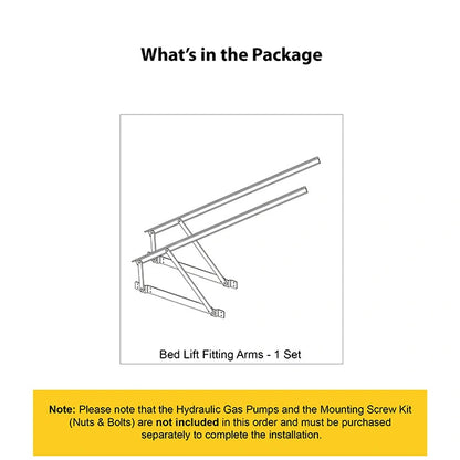 Ebco Pro Lift Bed Fitting, Easy Fit, Extended Arm, Heavy Duty | HomeRun, Bangalore