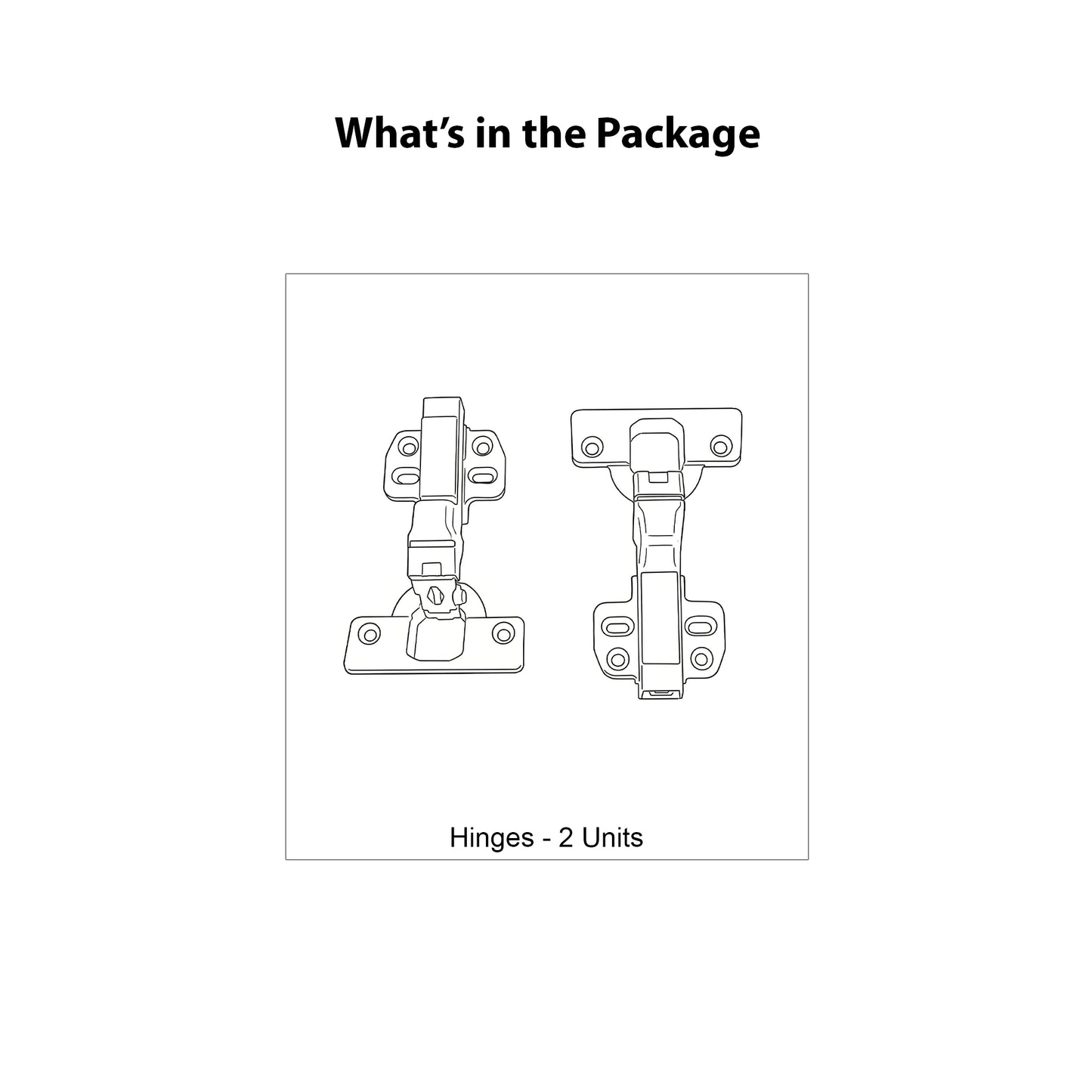 Hettich Onsys 4447i Soft Close Hinges, 1 Set (2 Nos) | HomeRun, Bangalore