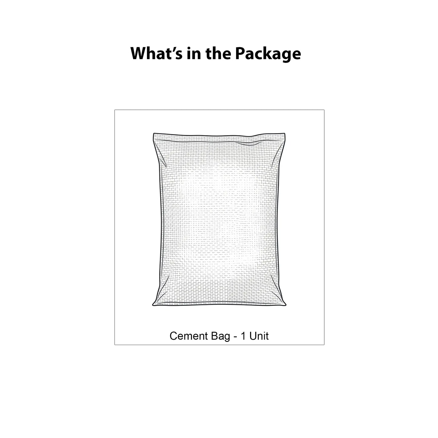 What's in the package: Maha Cement 50 kg Portland Pozzolana Cement bag – 1 unit, PPC fly ash based blended cement for plastering, brickwork, and residential construction