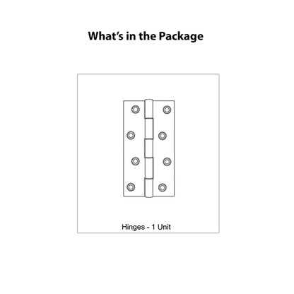 Premium Door Butt Hinges, Stainless Steel | HomeRun, Bangalore