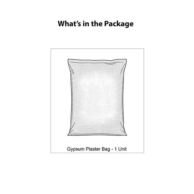 Saint-Gobain Gyproc Xpert+ Gypsum Punning Plaster, 25 Kg | HomeRun, Bangalore