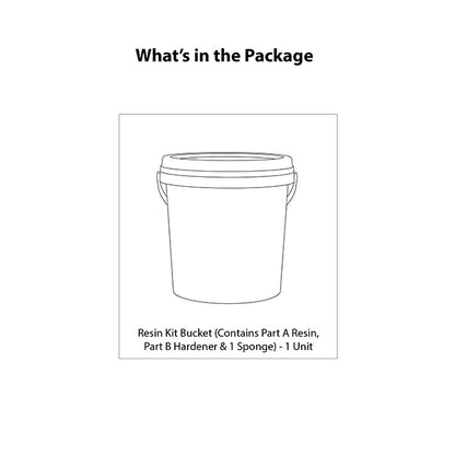 MYK Laticrete SP-100 Epoxy Tile Grout, Resin + Hardener Bucket (Part A & Part B)