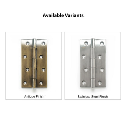Premium Door Butt Hinges, Stainless Steel