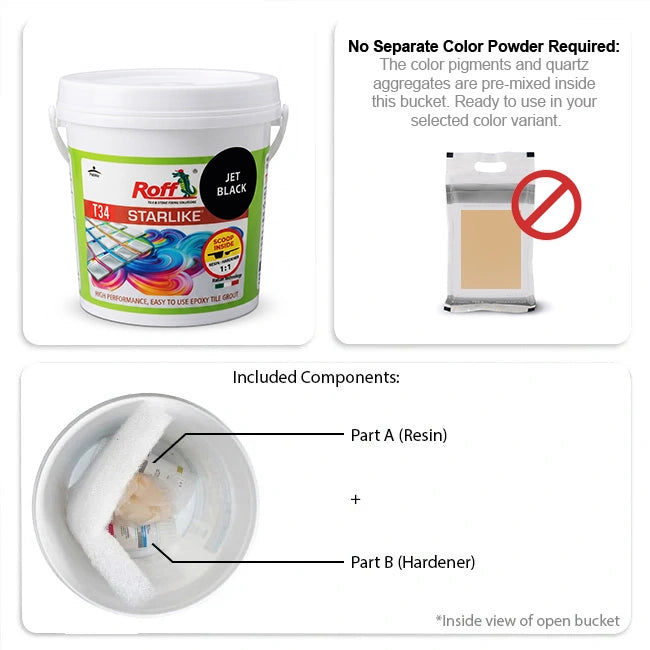 Roff T34 Starlike Epoxy Tile Grout I Homerun, Bangalore