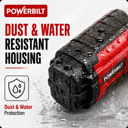 Powerbilt PBT-RH-26 Heavy Duty Rotary Hammer, 1600W, 26mm (1.02")