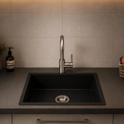 Carysil Single Bowl Quartz Kitchen Sink - Nera Series