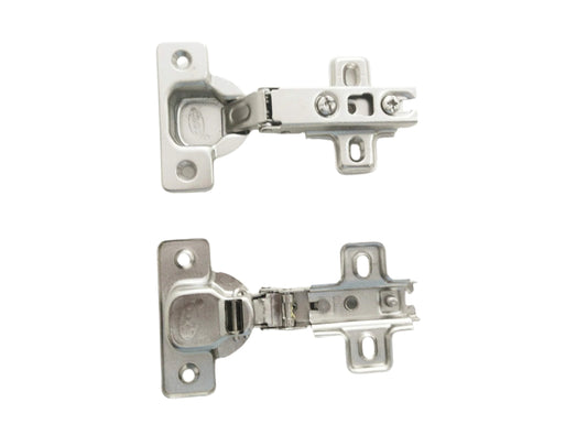 Ebco Slip On Hinge - EURO - Regular Close Hinges, 1 Set (2 Nos)