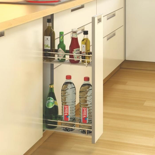 Hettich Cargo IQ 300 Bottle Pull Out, 2 Tier