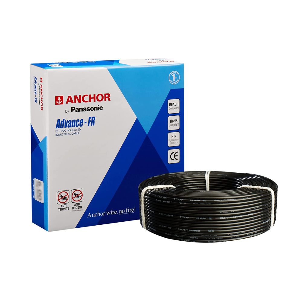 Anchor Panasonic Advance FR Wire, 1.50 sqmm, 90m Coil