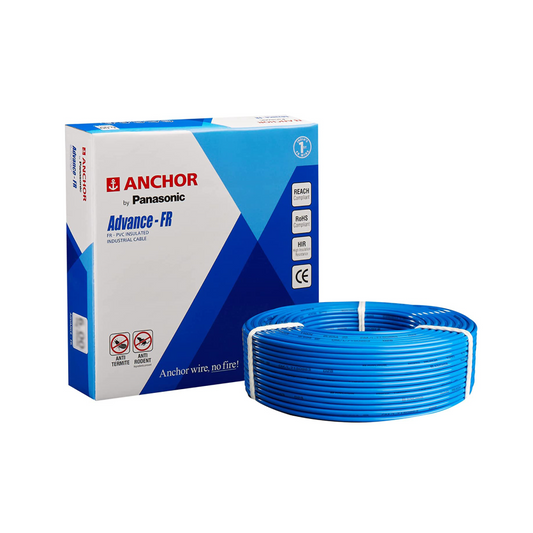 Anchor Panasonic Advance FR Wire, 6.00 sqmm, 90m Coil