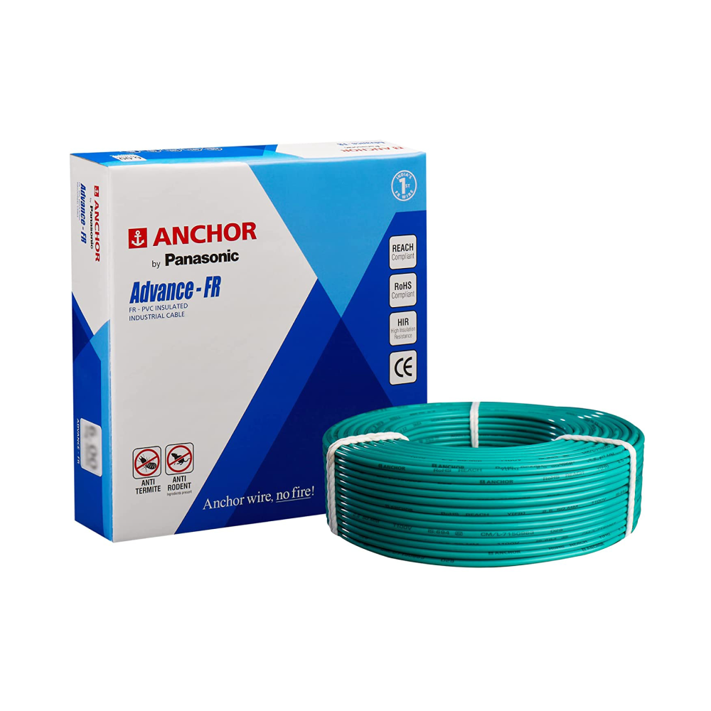 Anchor Panasonic Advance FR Wire, 1.00 sqmm, 90m Coil