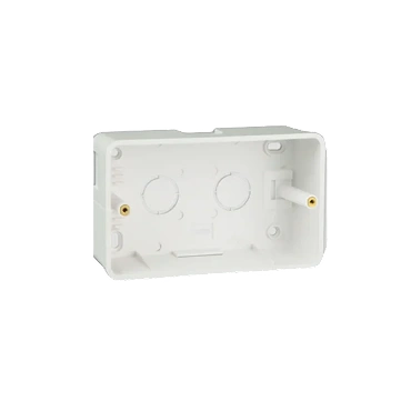Anchor PVC Surface Box, White