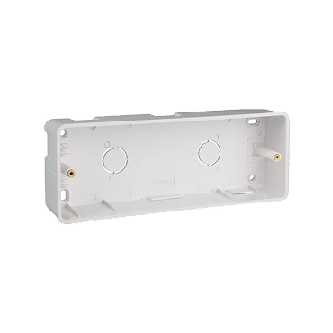 Anchor PVC Surface Box, White