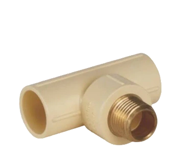 Ashirvad Flowguard Plus CPVC Brass Tee - MABT 3⁄4 x 3⁄4 x 1⁄2