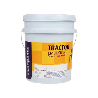 Give your home a smart, fresh makeover with genuine Asian Paints Tractor Emulsion. An affordable choice for a beautiful matte finish, with fast 60-min delivery in Bengaluru.