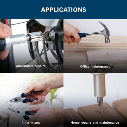 Bosch 12-Piece Hand Tool Kit for Home