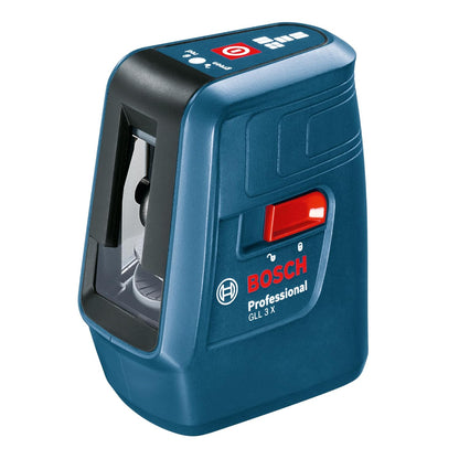 Bosch Professional GLL 3X Line Laser, 15m (49ft) Range, Self Levelling