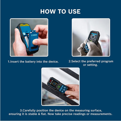 Bosch GLM 50-23 G Laser Distance Meter, 50m Range, Green Laser