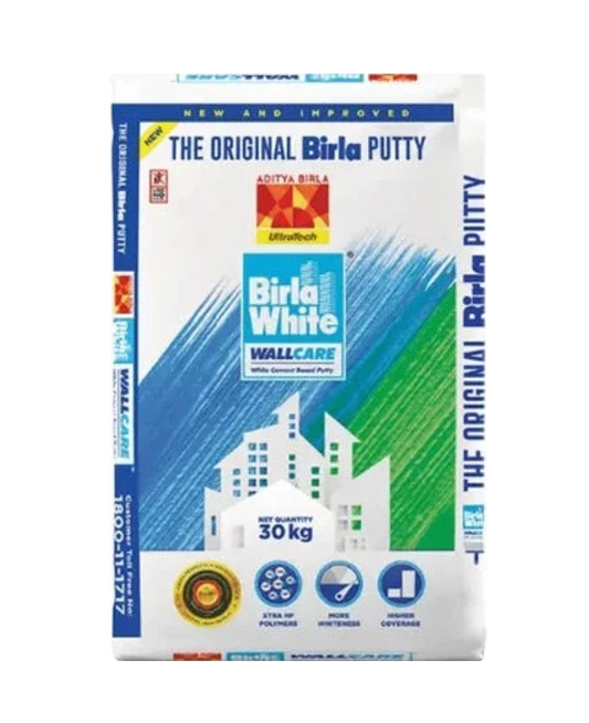 Birla White WallCare Putty, 30 Kg Bag