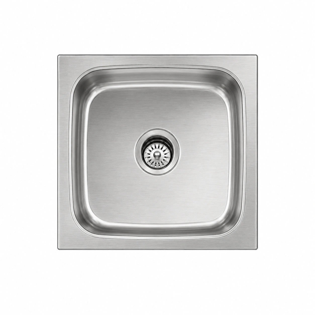 Nirali Grace Plain Single Bowl Kitchen Sink, Stainless Steel - Matt Finish