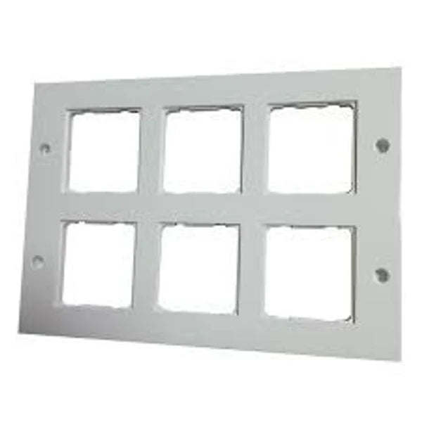 Anchor Deko Single Mounting Plate, White