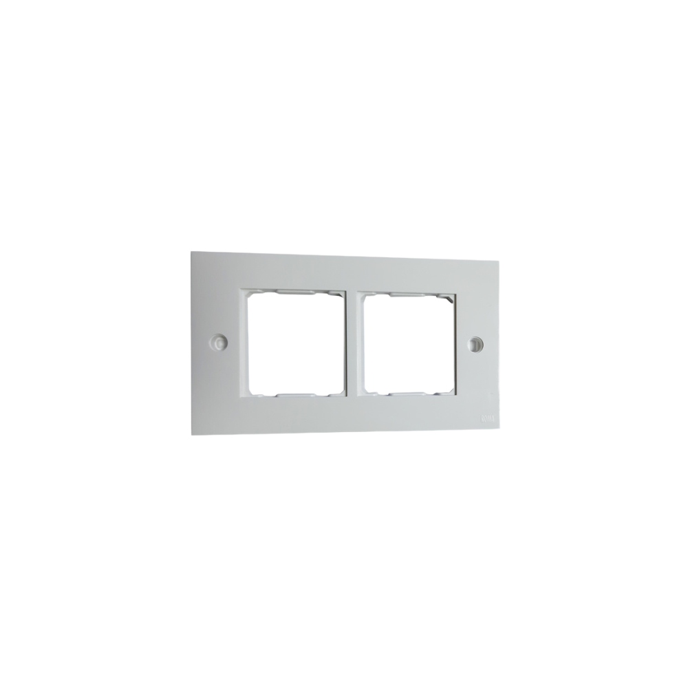 Anchor Deko Single Mounting Plate, White