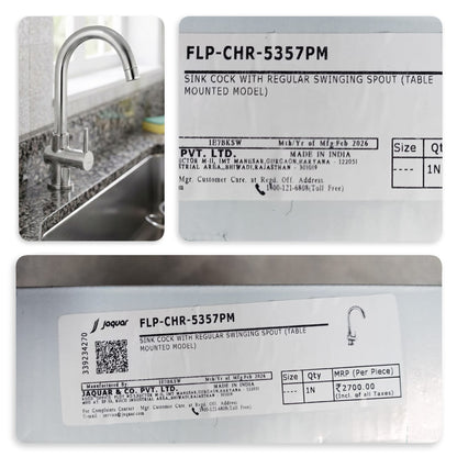 Jaquar Florentine Prime Kitchen Sink Cock, Chrome