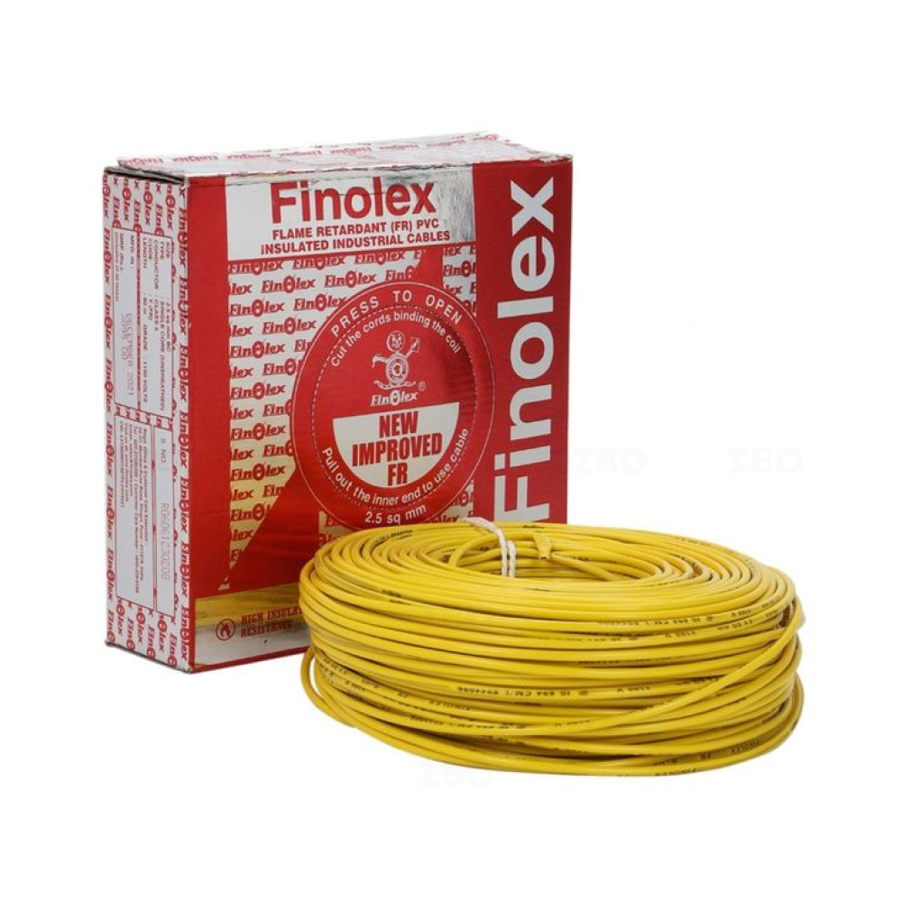 Finolex Silver FR Wire, 6.00 sqmm, 90m Coil