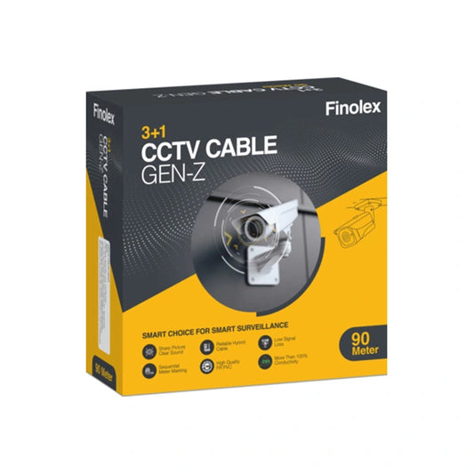 Finolex Gen Z (3+1) CCTV Cable, 90m I Homerun, Bangalore