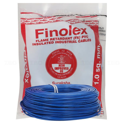 Ensure dependable fire safety in your home with genuine Finolex Silver FR Wire. The trusted, flame-retardant choice for reliable wiring, with fast 60-min delivery in Bengaluru.