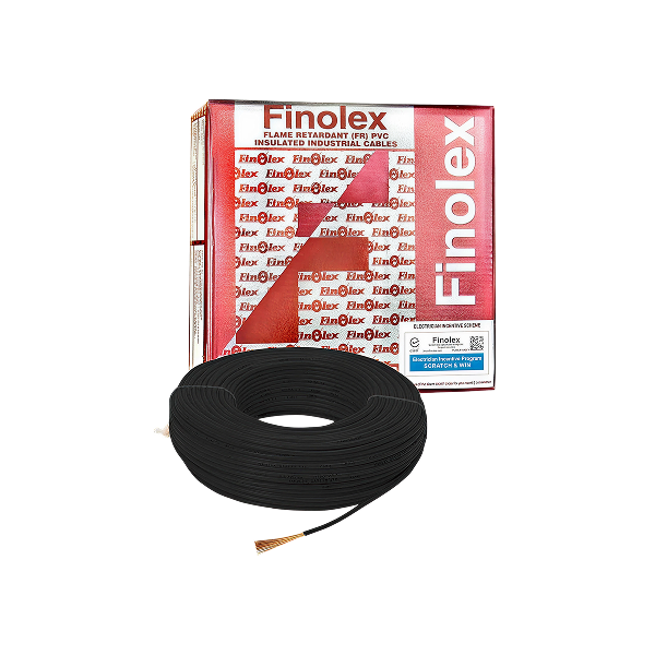 Ensure dependable fire safety in your home with genuine Finolex Silver FR Wire. The trusted, flame-retardant choice for reliable wiring, with fast 60-min delivery in Bengaluru.