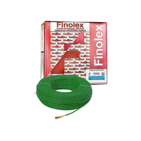 Ensure dependable fire safety in your home with genuine Finolex Silver FR Wire. The trusted, flame-retardant choice for reliable wiring, with fast 60-min delivery in Bengaluru.