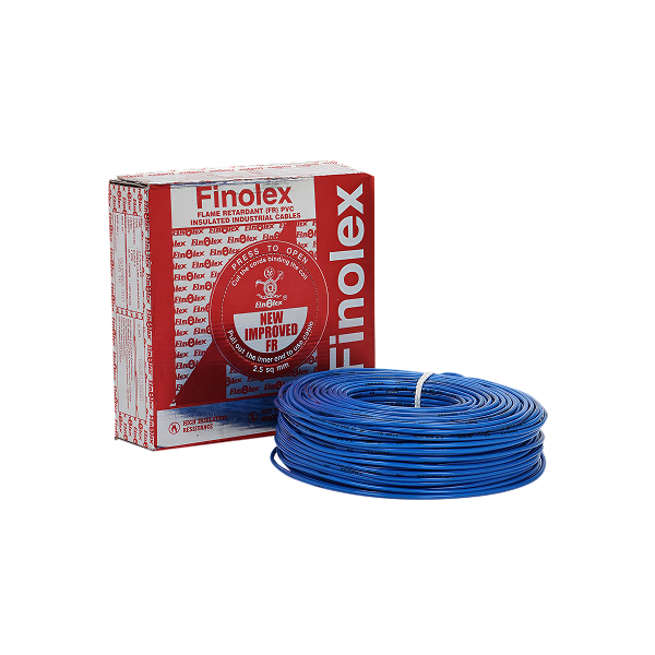Ensure dependable fire safety in your home with genuine Finolex Silver FR Wire. The trusted, flame-retardant choice for reliable wiring, with fast 60-min delivery in Bengaluru.