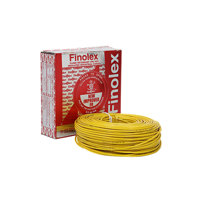 Ensure dependable fire safety in your home with genuine Finolex Silver FR Wire. The trusted, flame-retardant choice for reliable wiring, with fast 60-min delivery in Bengaluru.